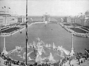 The Court of Honor. Reportedly the most popular aspect of the exposition.