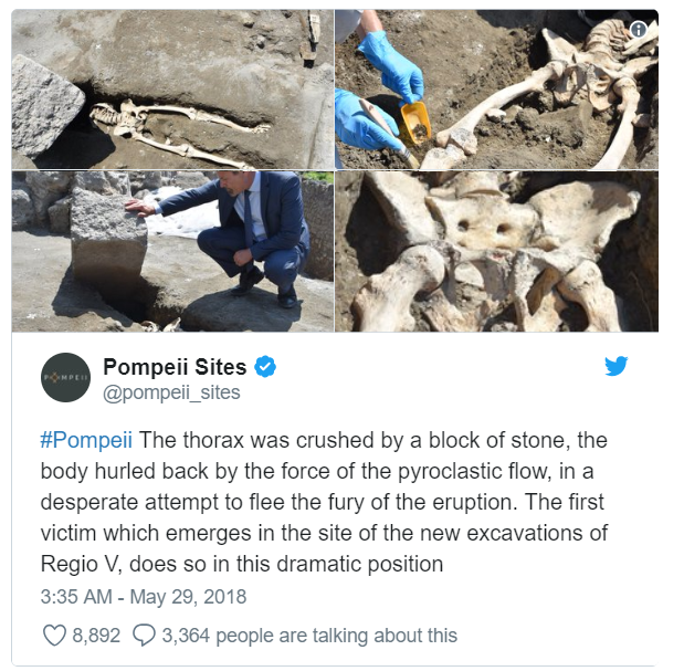 Pompeii Twitter