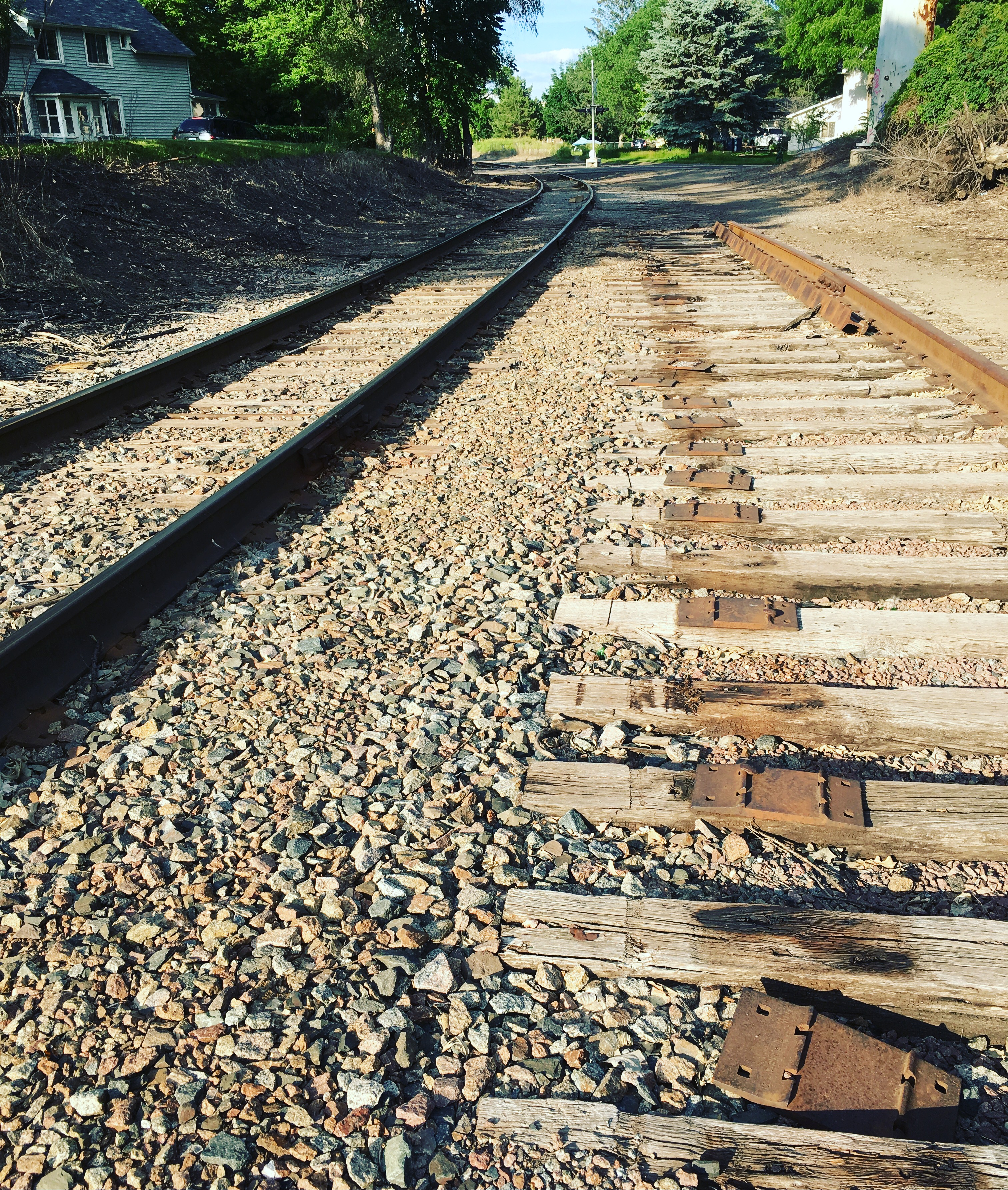NE Minneapolis train tracks